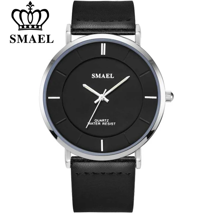 SMAEL кварцевые часы для мужчин цифровые сплав с большим циферблатом