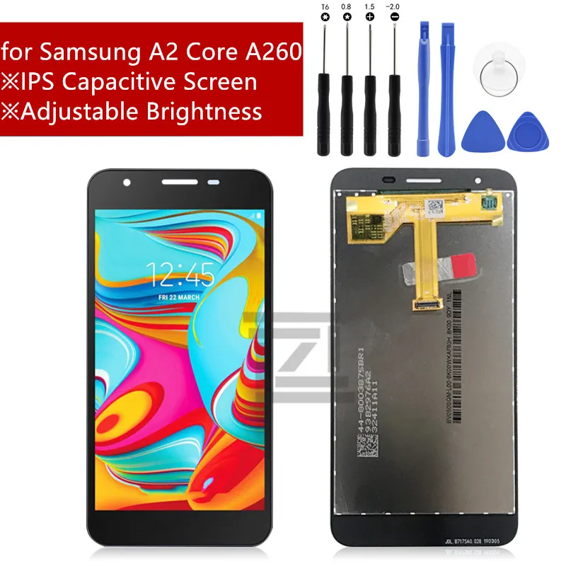

For Samsung Galaxy A2 Core LCD Display Touch screen digitizer Assembly for Galaxy A260 SM-A260F/DS A260F a260g LCD repair parts