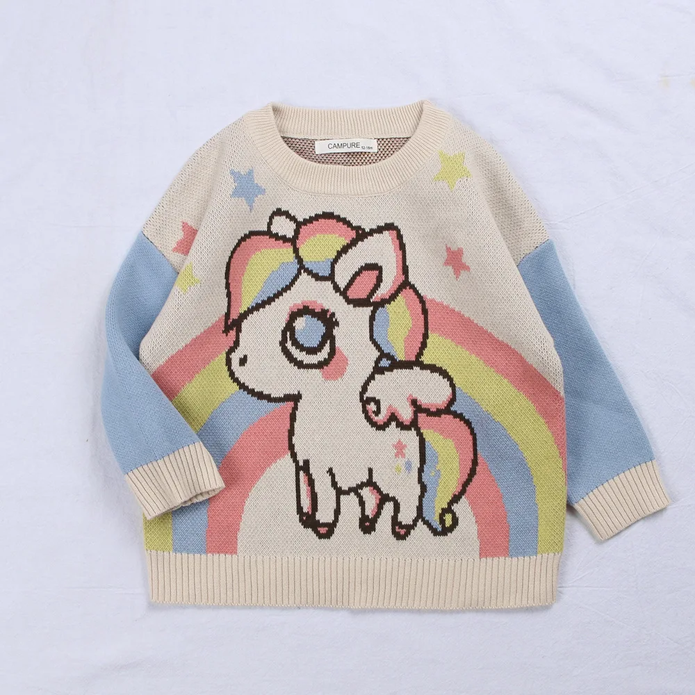 

2020 Ins Children Sweaters Girls Sweater Boys Sweaters 1-7 Years Sweaters Children Clothing