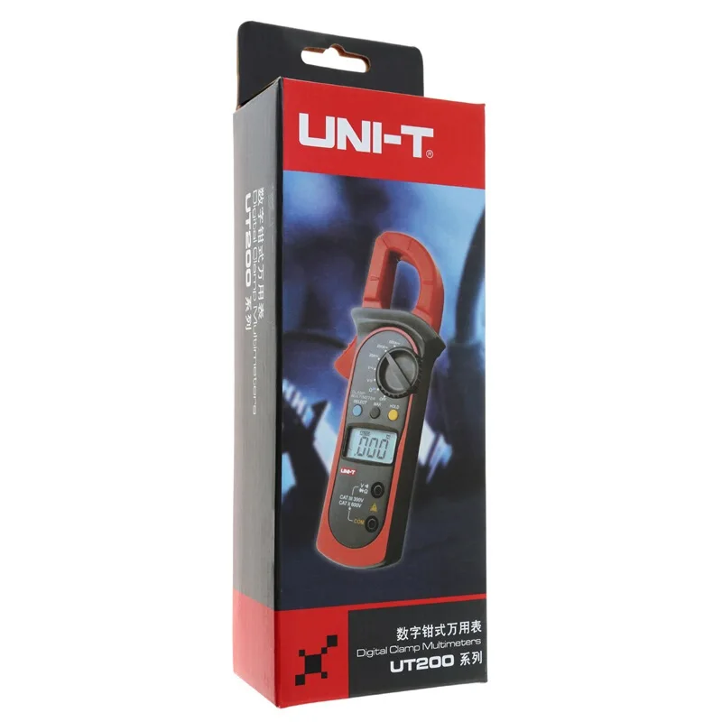 

UNI-T AC Digital Clamp Meter Non Contact Multimeter Amperimetrica High Precision Ohm Hz Tester Voltage Test Instrument