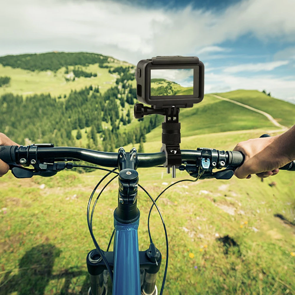 Вращающийся держатель на руль для велосипеда адаптер штатива крепление