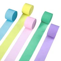 au 10 rolls pastel rainbow crepe paper streamers birthday party decoration paper for wedding festival ornament supplies