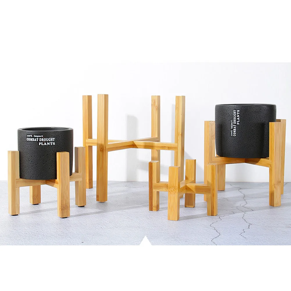 1 шт. прочные деревянные поддоны для растений держатель цветочных горшков