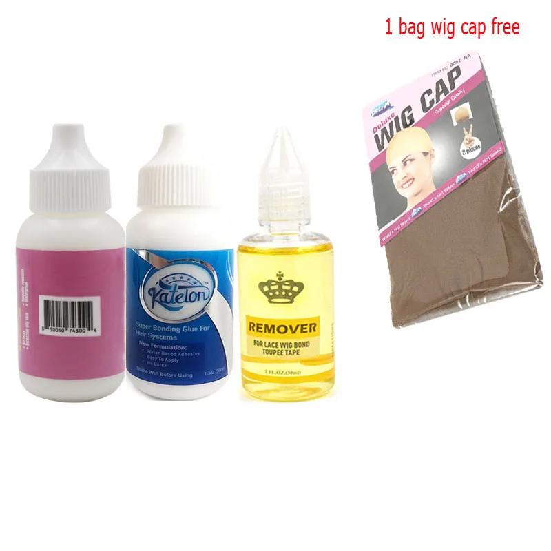 Кружева передние парики клей для склеивания 38 мл + жидкость снятия 30 Восковые