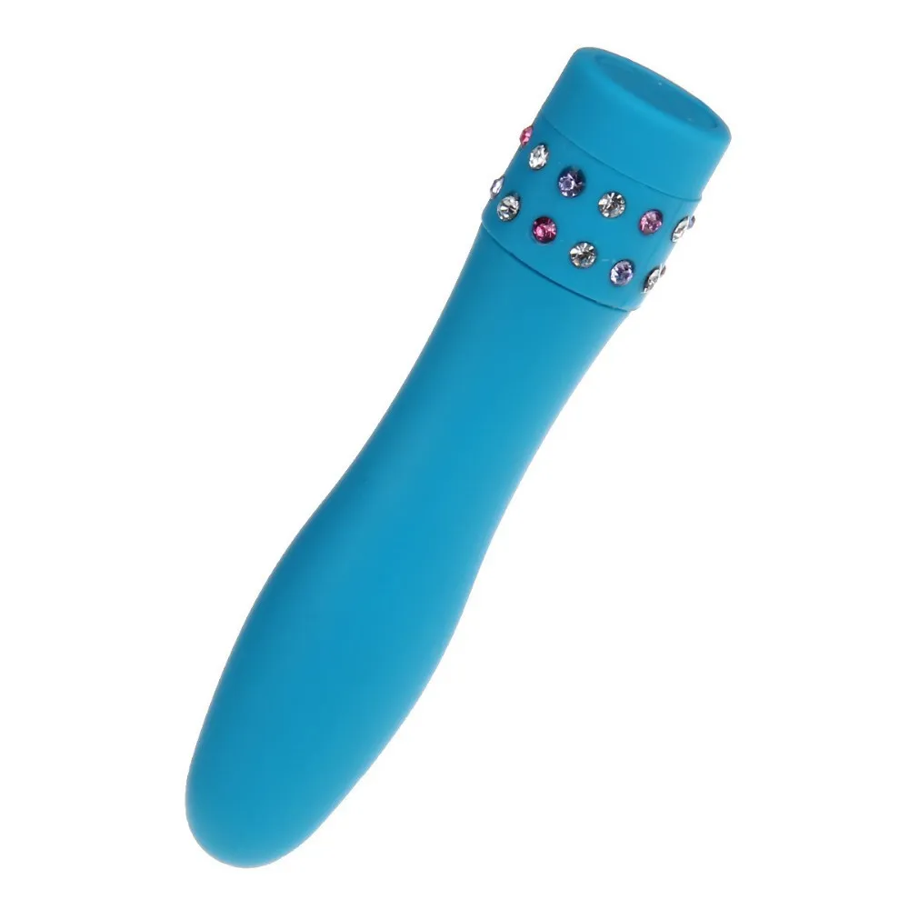 Вибрирующий водонепроницаемый силиконовый мини вибратор массажер для точки G 6