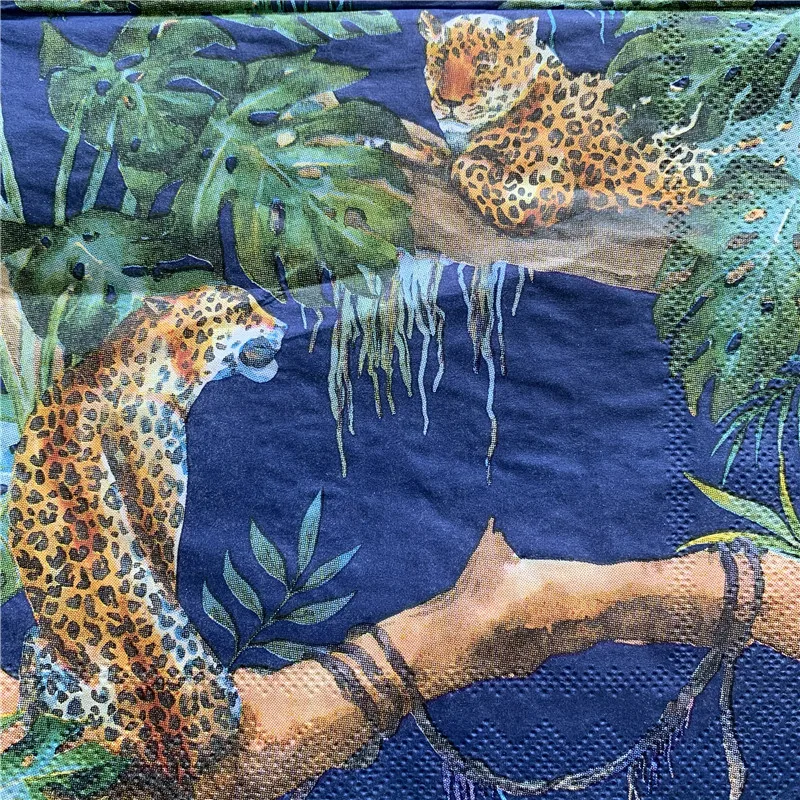 20 3-слойные фанерные в винтажном стиле столик сложенном виде принт с животными