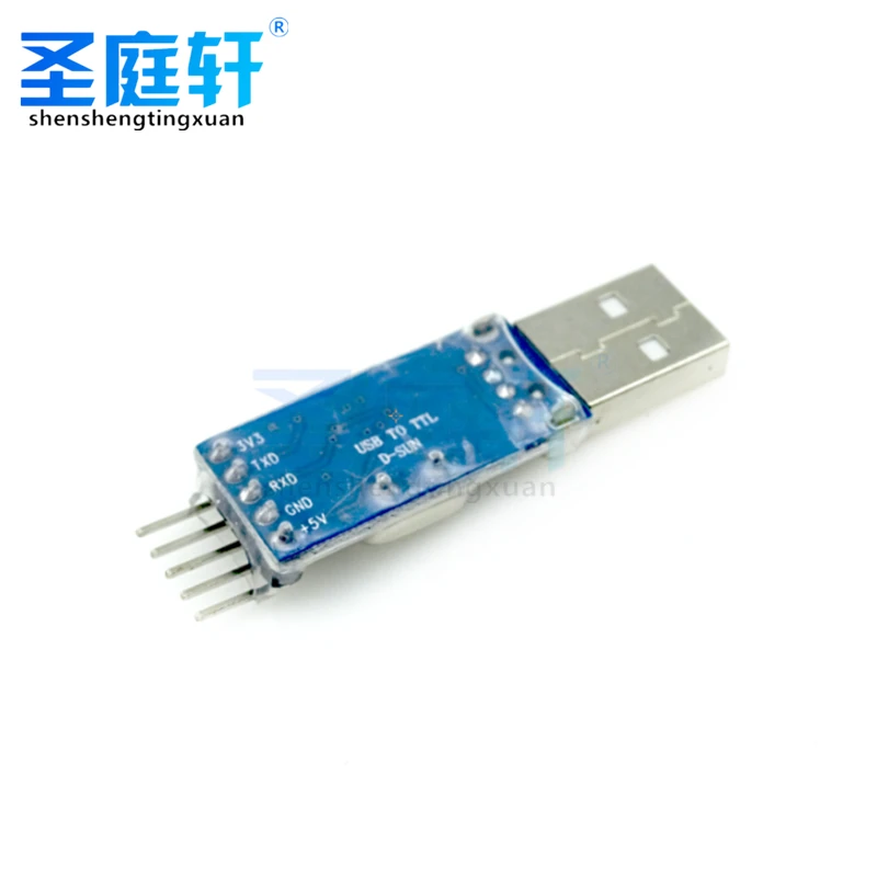 Модуль адаптера преобразователя PL2303 USB в RS232 TTL PL2303HX обновление последовательный