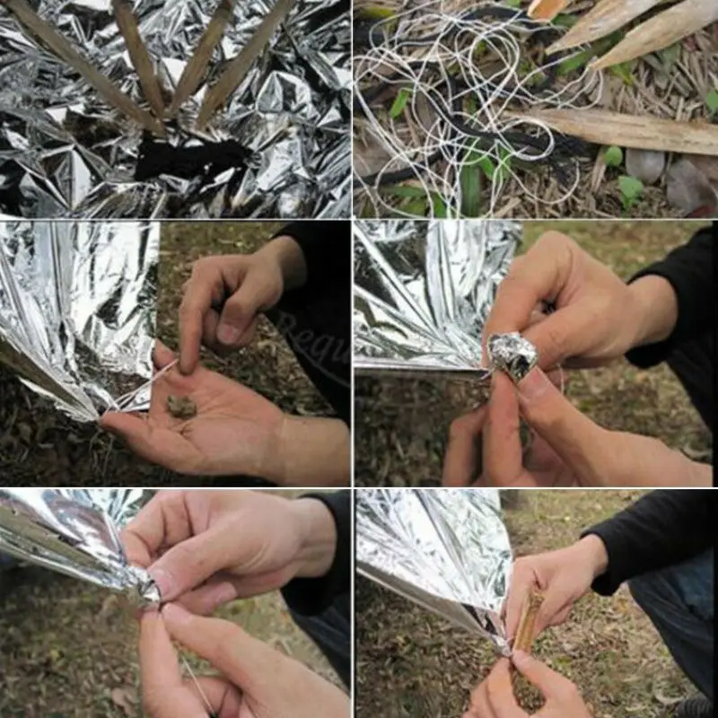 Outdoor Temporary Emergency Shelter Multi-functional Reusable First Aid Exploration Leisure Camping Tents | Спорт и развлечения