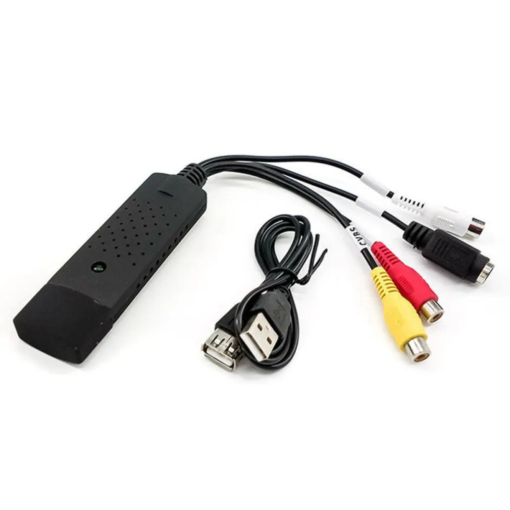 

Хит продаж 2021, VHS-цифровой преобразователь файлов, экспресс-доставка, USB 2,0, видео-захват, аудио, AV-компьютер