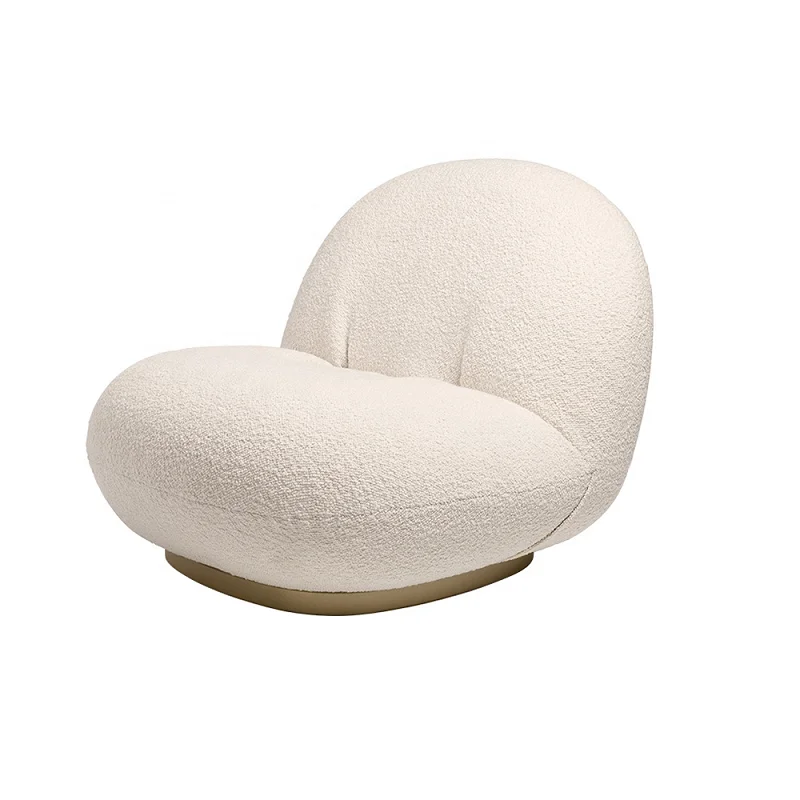 

U-BEST Modern furniture fully upholstered designer Pa cha lounge chair living room small apartment snowman chair