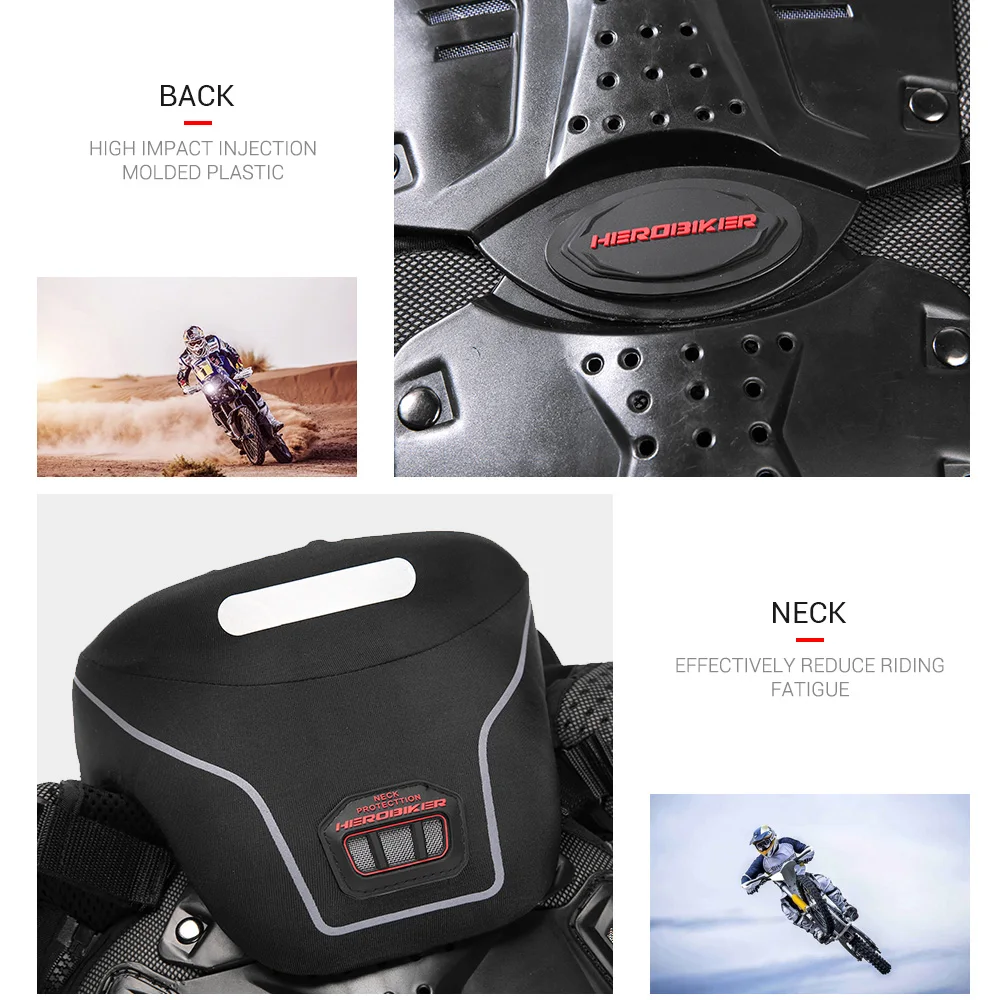 HEROBIKER мотоциклетные куртки для мужчин полный корпус мотоциклетная броня куртка