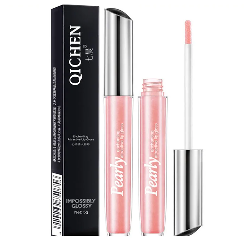 Увлажнитель длительного действия блеск для губ косметика блестящая жидкая