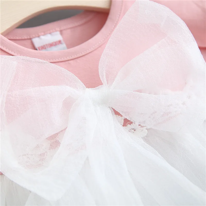 2020 летнее лук платье для девочкиплатье детское нарядное свадебное