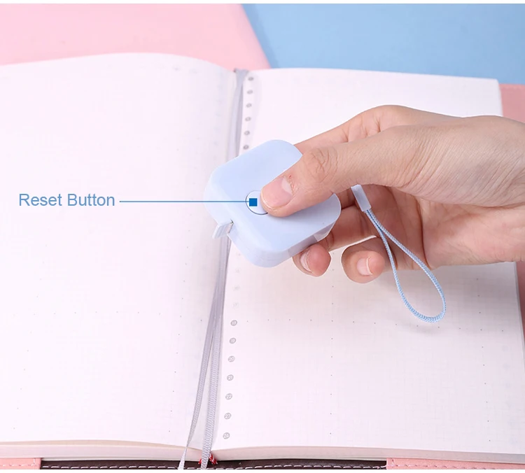 Lovely Candy Color Ruler Cute Macaron Tape Measure Box Portable Fashion Design School Office Rulers Stationery Supplies