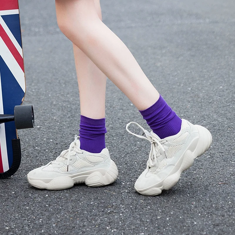 1 пара новых зимних плотных теплых шерстяных махровых носков для девочек