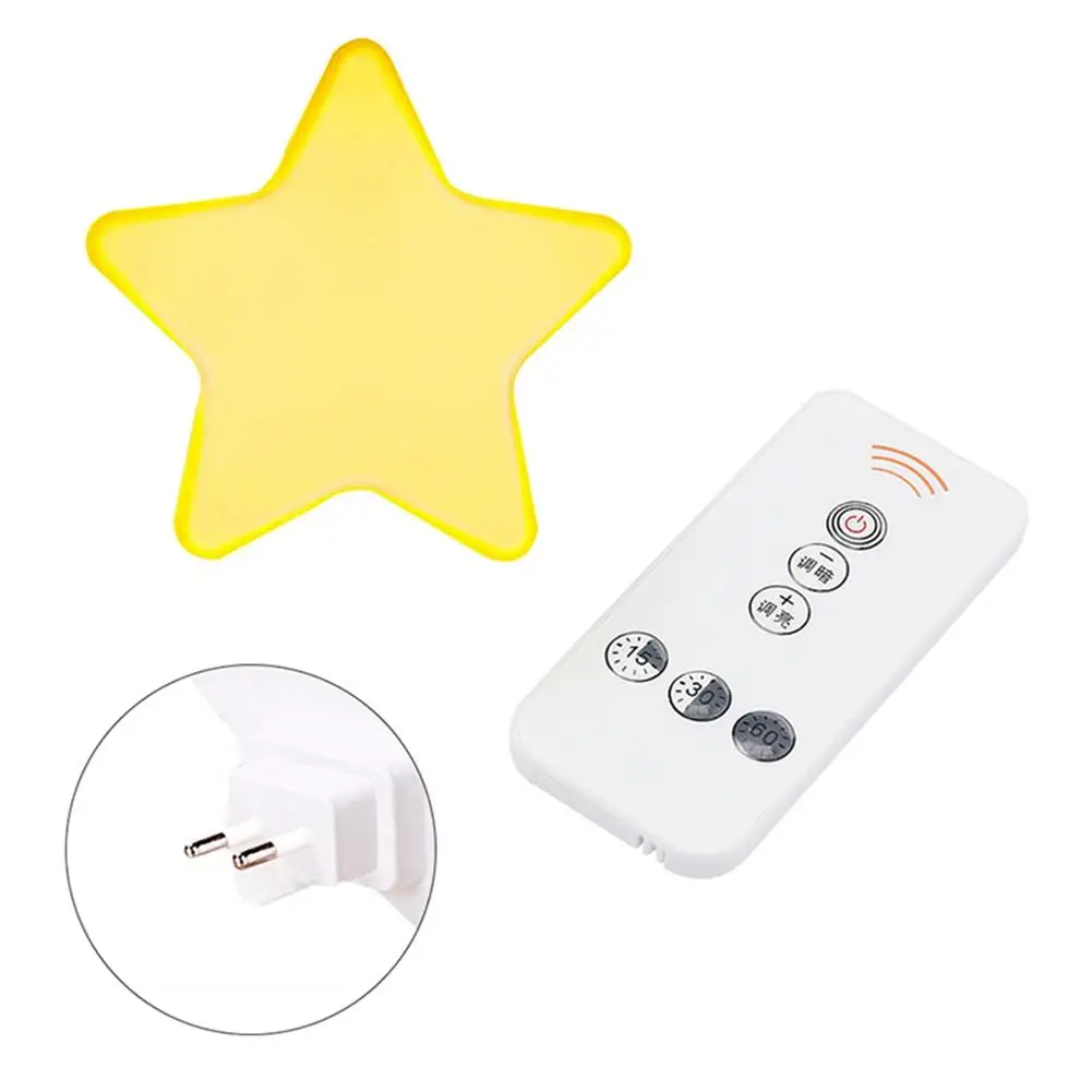Светодиодный подключаемый Ночной светильник с дистанционным управлением