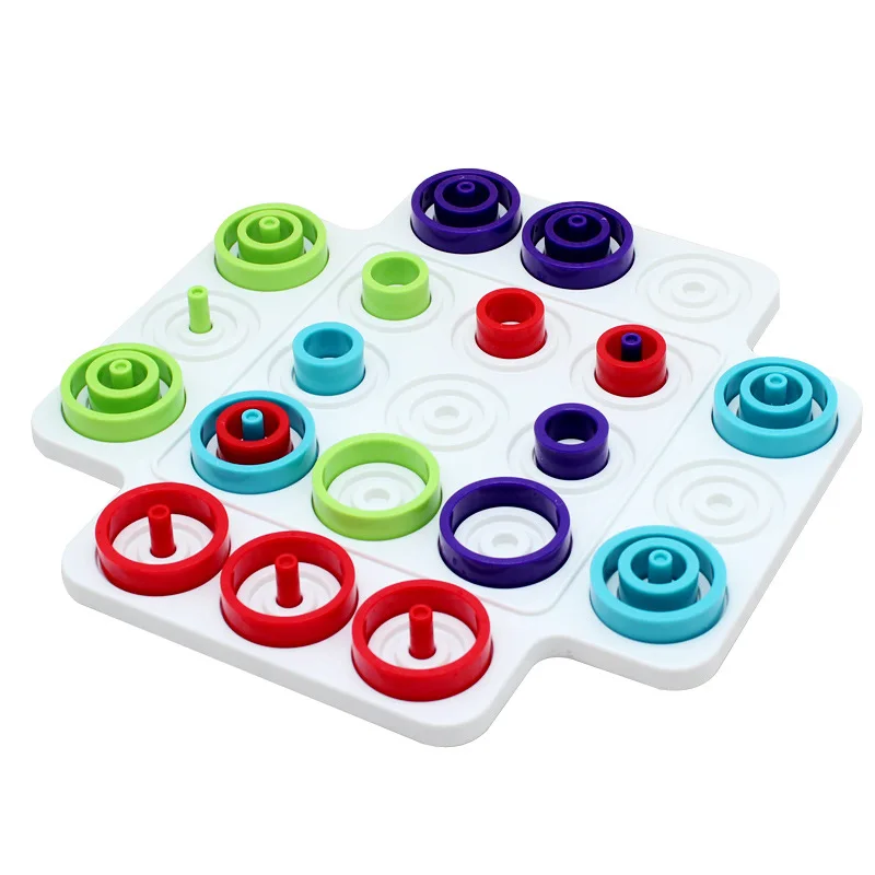 

Trap Multiplayer interactive chess children's puzzle game Jingzi chess upgrade table game.