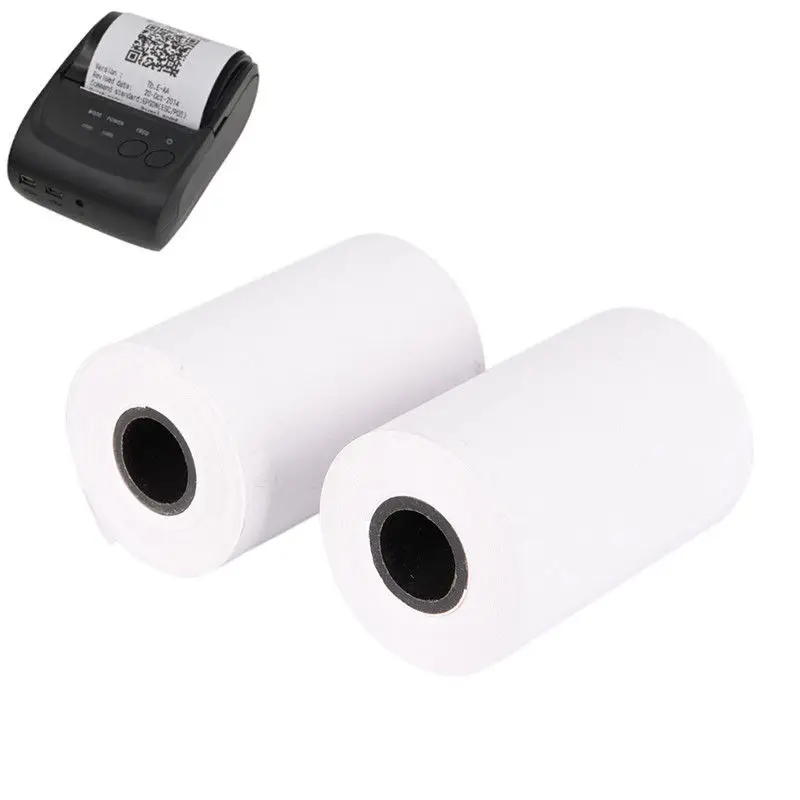 

1pc 57*40 Thermal Receipt Paper Roll For Mobile POS 58mm Lot Printing Paper Label Printing Paper Thermal Printer