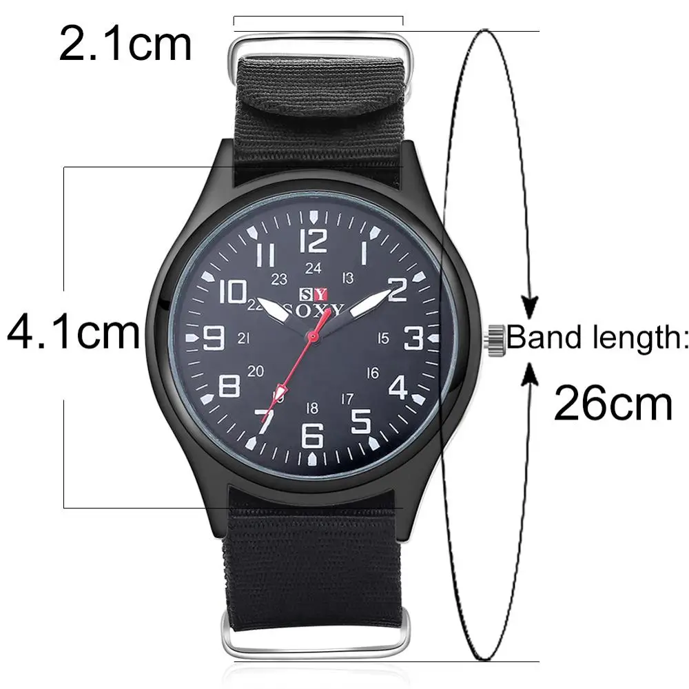 2019 мужской нейлоновый ремешок для часов высококачественные ультратонкие