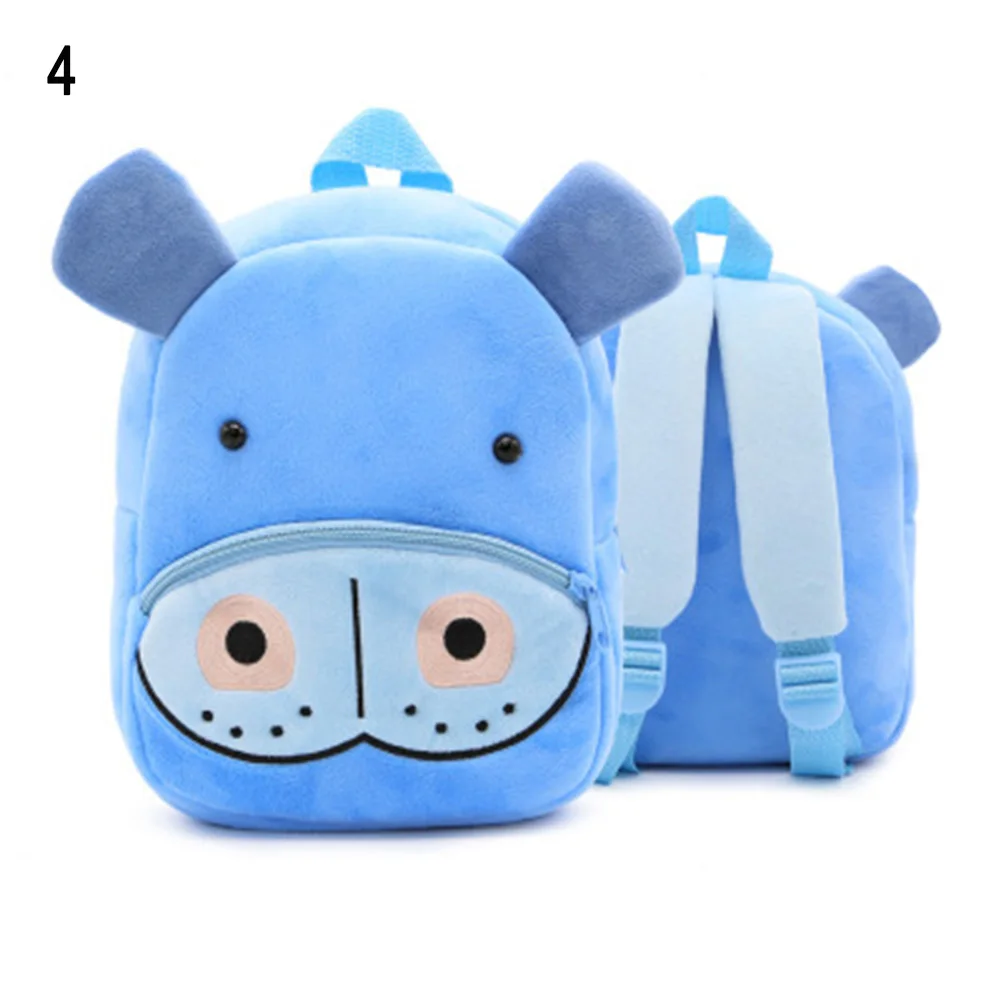 

Kids Plush Animal Cartoon Backpack Toddler Cute Schoolbag Mini Travel Bag for Girls Boys J55