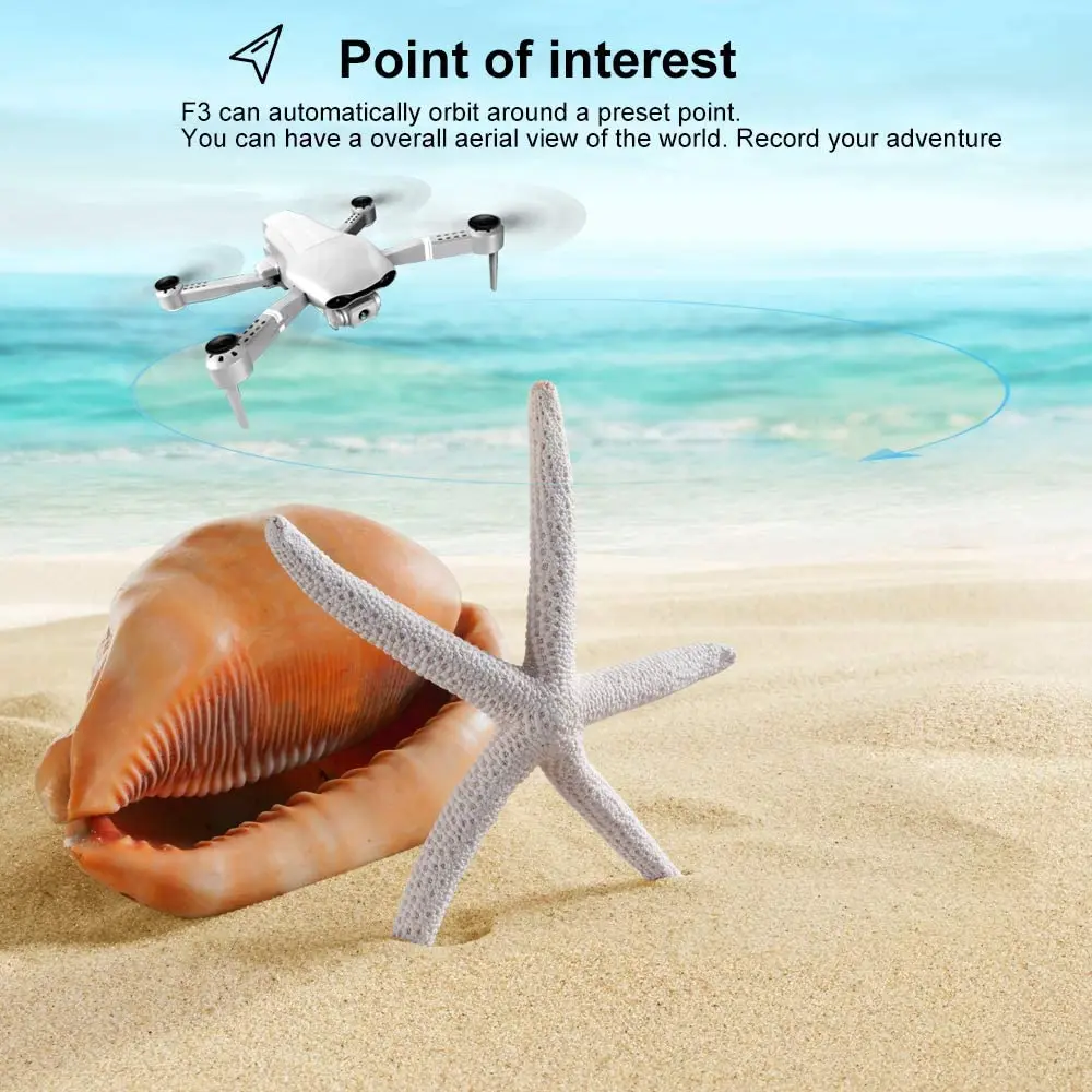 

2020 NEW F3 drone GPS 4K 5G WiFi live video FPV quadrotor flight 25 minutes rc distance 500m drone HD wide-angle dual camera