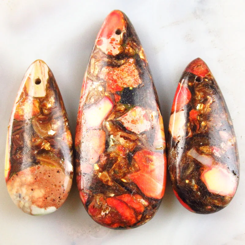 Великолепная интригующая Мода 3 шт. натуральный апельсиновый морской осадка