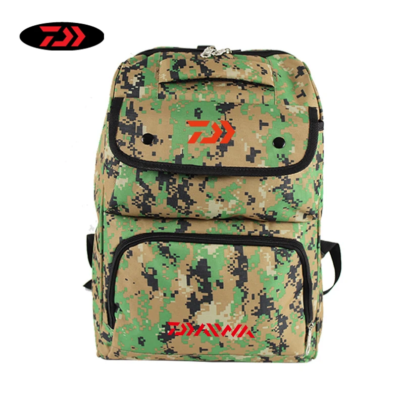 

Мужской камуфляжный рюкзак Daiwa, новая дорожная сумка для альпинизма и рыбалки, нейлоновый тканевый рюкзак для отдыха на открытом воздухе, 2020