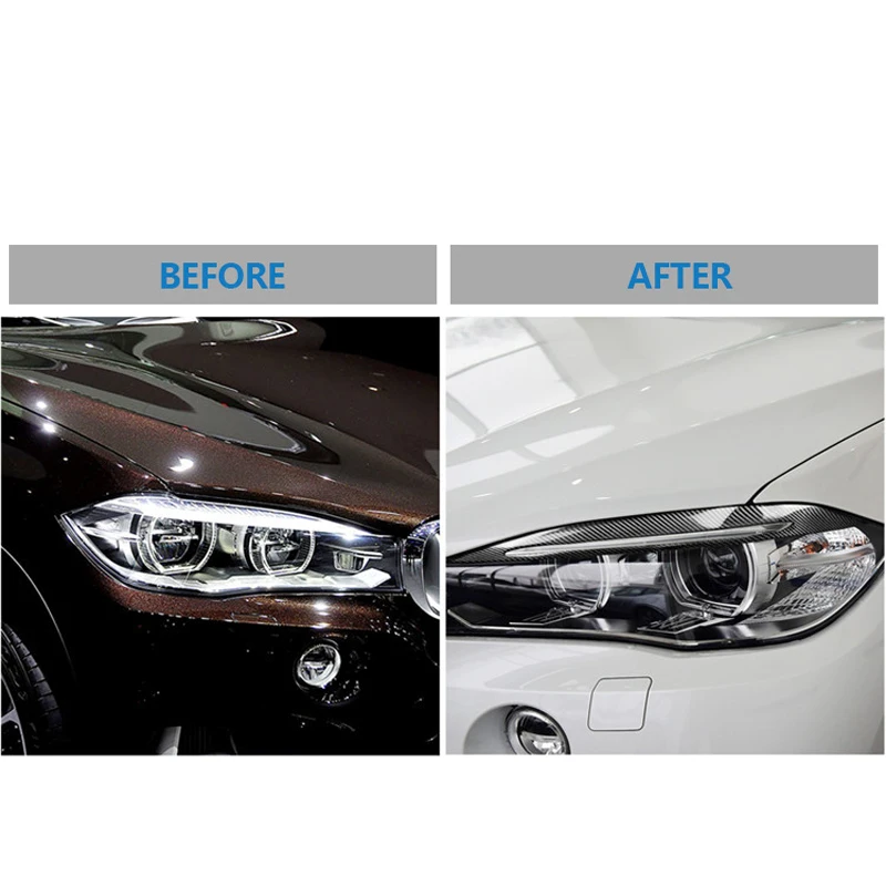 Новый декоративный головной свет из углеродного волокна для бровей и век