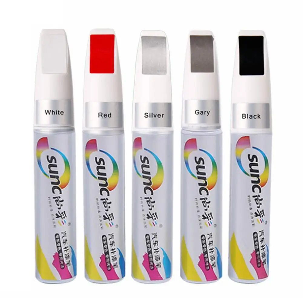 Generic Car Scratch Repair Remover Pen Auto Body Scratched Paint Repair Touch Up Pen 5 Colors Non-toxic Permanent
