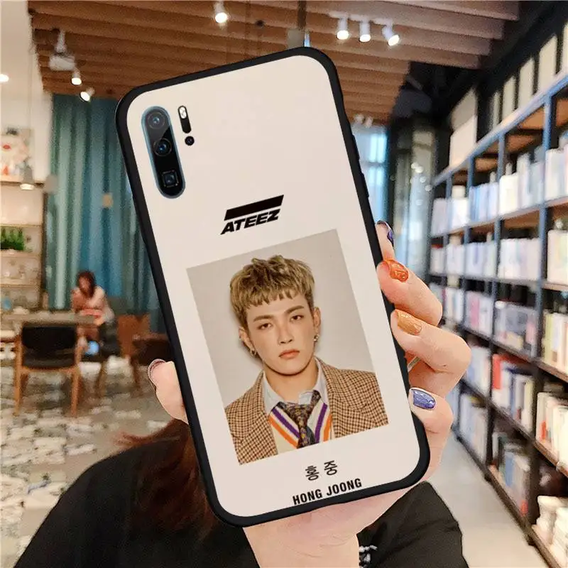 

ATEEZ HongJoong SeongHWA Phone Case For Huawei honor Mate P 9 10 20 30 40 Pro 10i 7 8 a x Lite nova 5t
