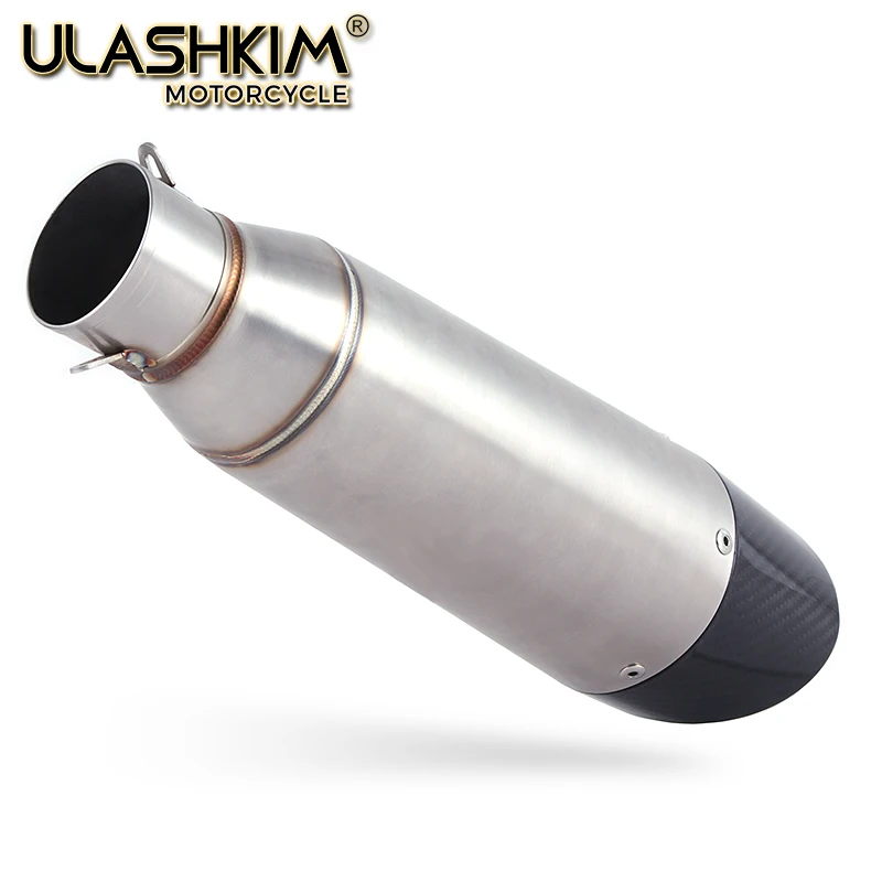 Универсальный Модифицированная выхлопная труба мотоцикла глушитель выхлопной