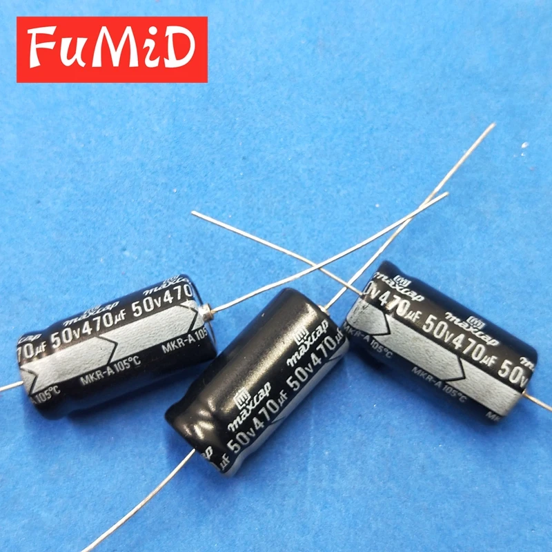 2 шт. новые и оригинальные конденсаторы MAXCAP 50 в 470 мкФ MKR-A серии 470UF50V осевой