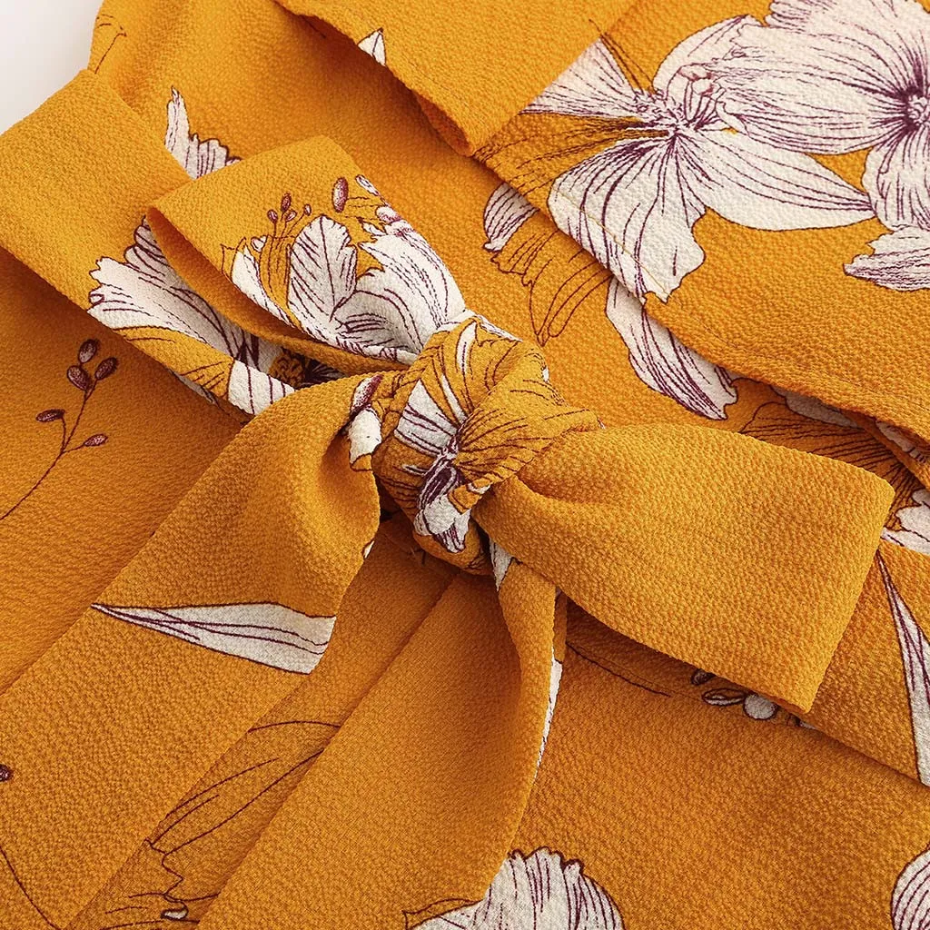 

Boho Mini Dress Women Summer Floral Print One Shoulder Party Bodycon Dress Irregular Slim Ruffled Beach Sexy Dresses Vestidos