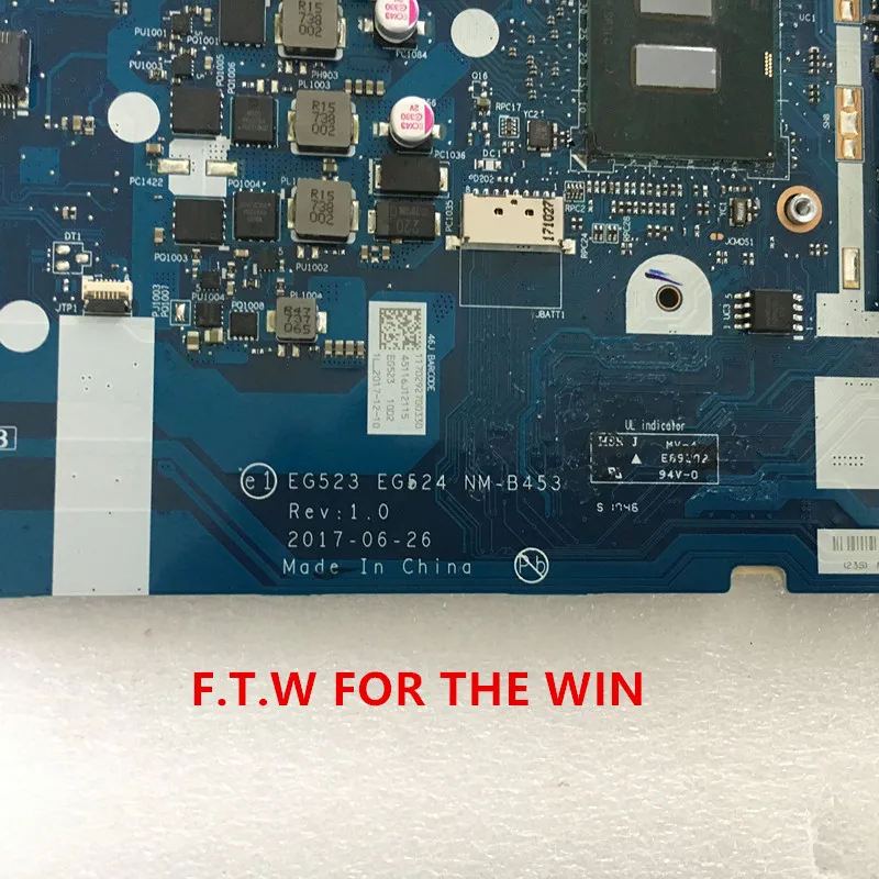 Verkauf MB 5B20Q11195 Para Lenovo 320-15IKB Laptop Motherboard RAM 4G CPU I5-8250U NM-B453 100% Probado