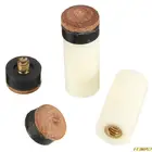 10 шт.компл. наконечники для бильярдного кия и снукера, запасные части для набора кия для снукера, аксессуары для снукера