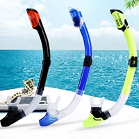 absolute skin dive dry snorkel silicone free diving snorkeling equipmentbreathing tube swimming for adult