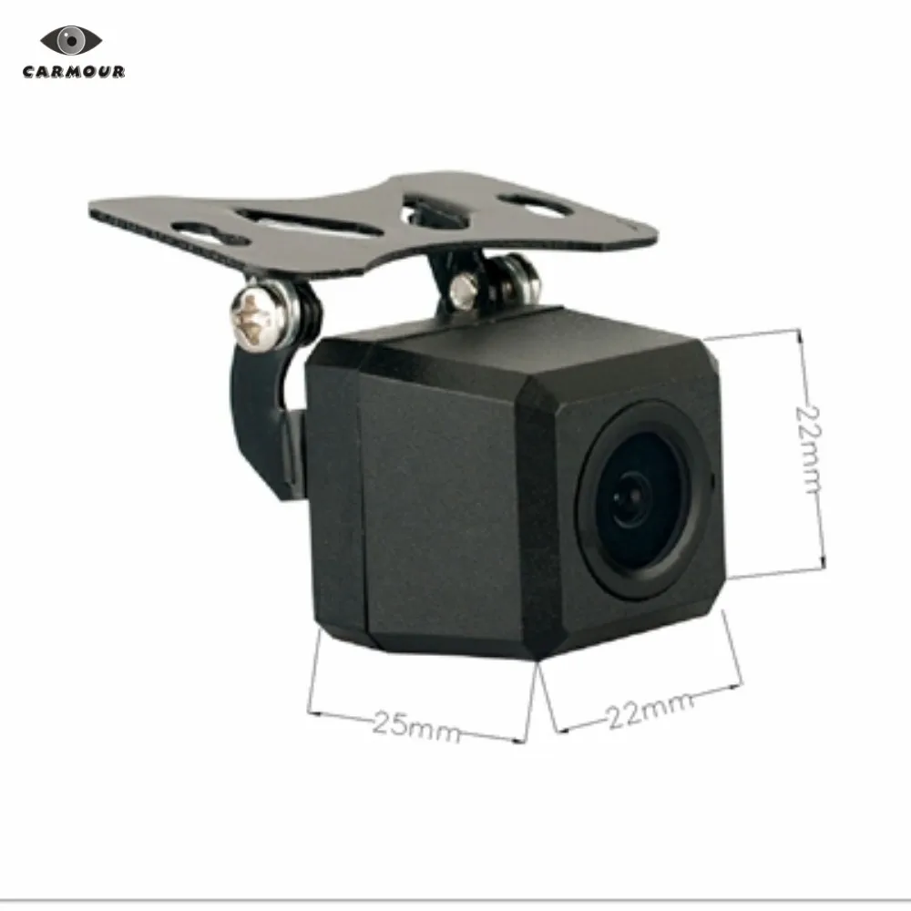 CARMOUR Автомобильная камера заднего вида квадратная подвесная для парковочного