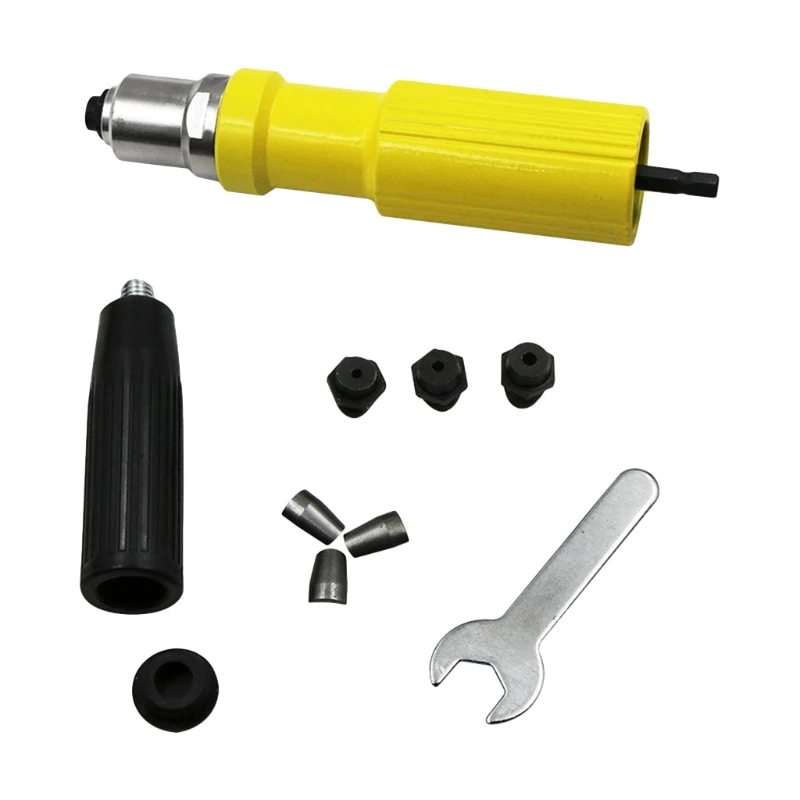 

Electric Insert Riveting Nut Adaptor Drill Machine for 2.2mm2.5mm3.2mm Heads