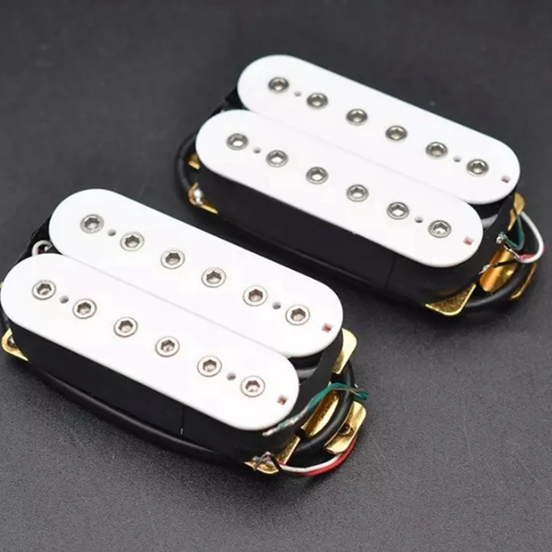 

6 строка Электрогитары Humbucker (Н + B) двойной в линии Регулируемая Пикап