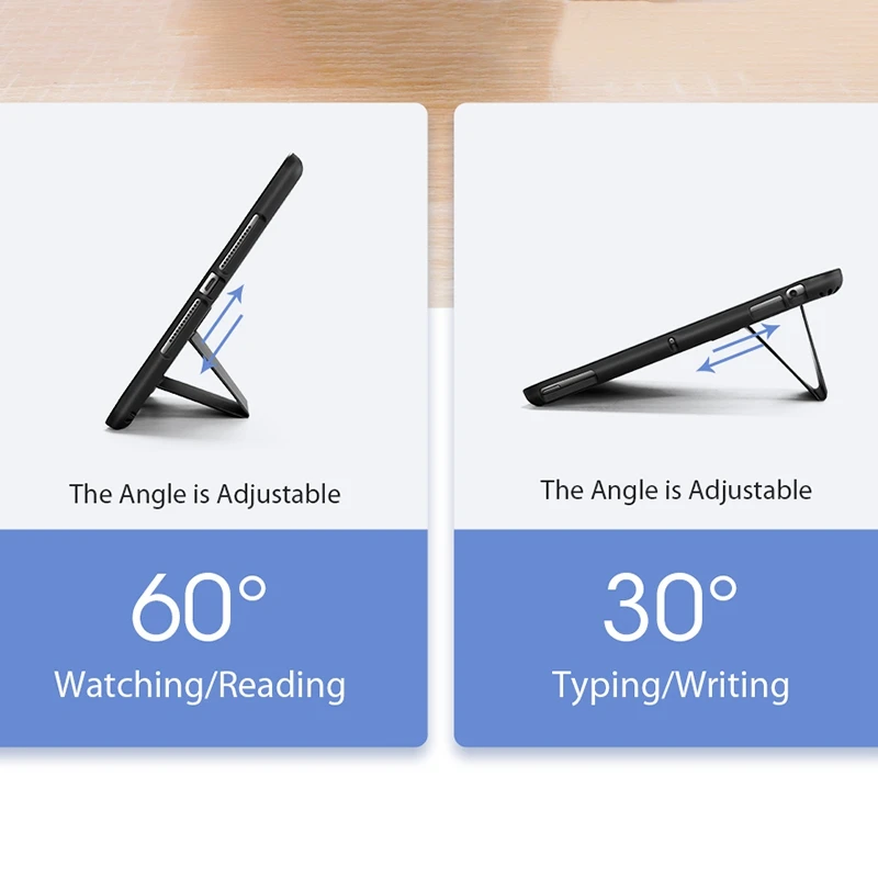 

PressPad Keyboard for iPad 9.7inch Air/Air2 /2016/2017/2018 Track Pad Keyboard Case with BT5.0 Ultra Slim ic Keyboard