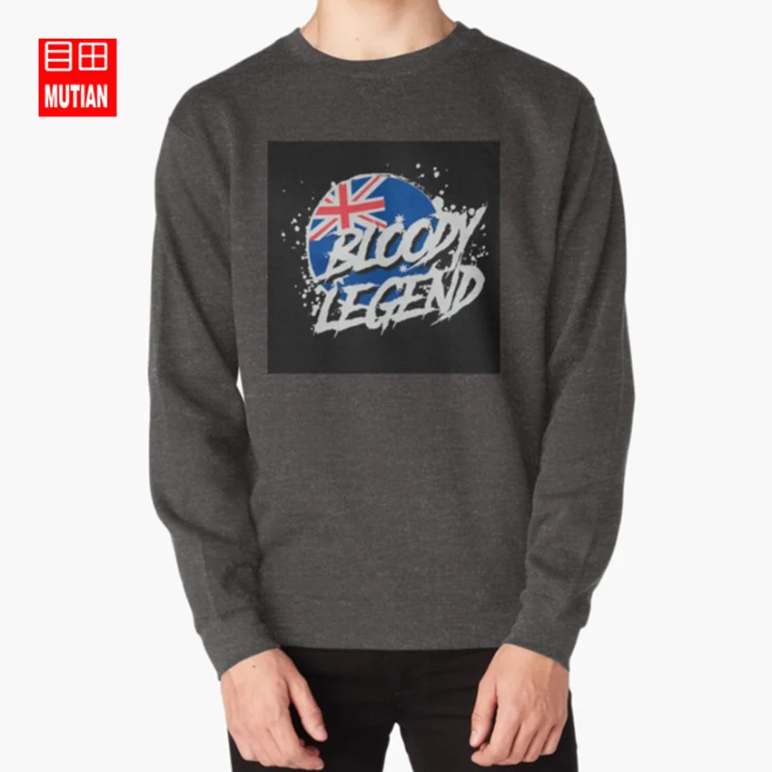 darkgrey-sweatshirt Толстовки с капюшоном с изображением кровавых легенд - Цвет: darkgrey-sweatshirt