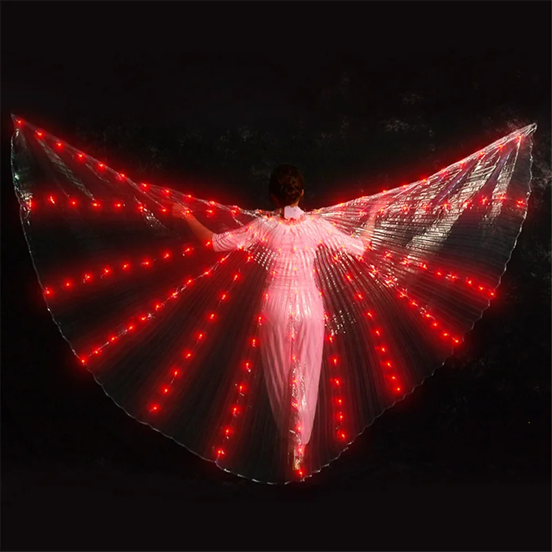 Новинка крылья палочки для взрослых светодиодный Isis с регулируемой лампой танца