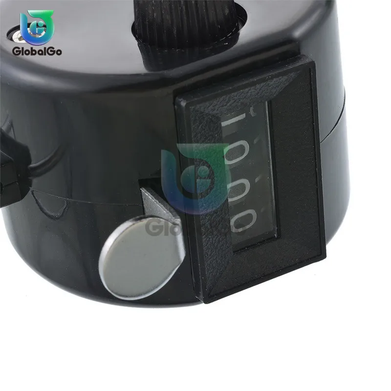 4 цифры номер счетчики Пластик оболочка ручной работы палец Дисплей подсчет