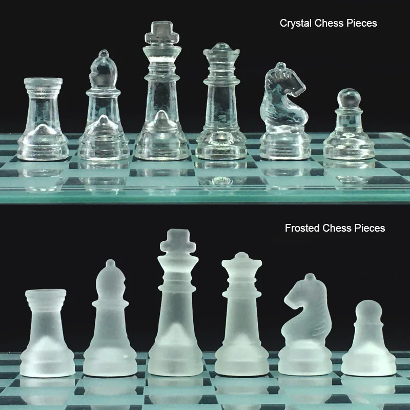 BSTFAMLY Chessman шахматная игра Международная Шахматная стеклянная штука не