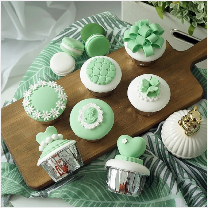 Съедобный пищевой краситель светильник зеленая пищевая пудра для украшения