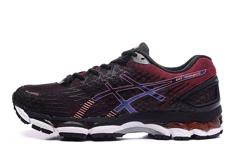Black grey ASICS GEL-KAYANO 17 Кроссовки Спортивная обувь устойчивая обувь для бега ASICS спортивная обувь кроссовки для занятий спортом на открытом воздухе GQ - Цвет: Black grey