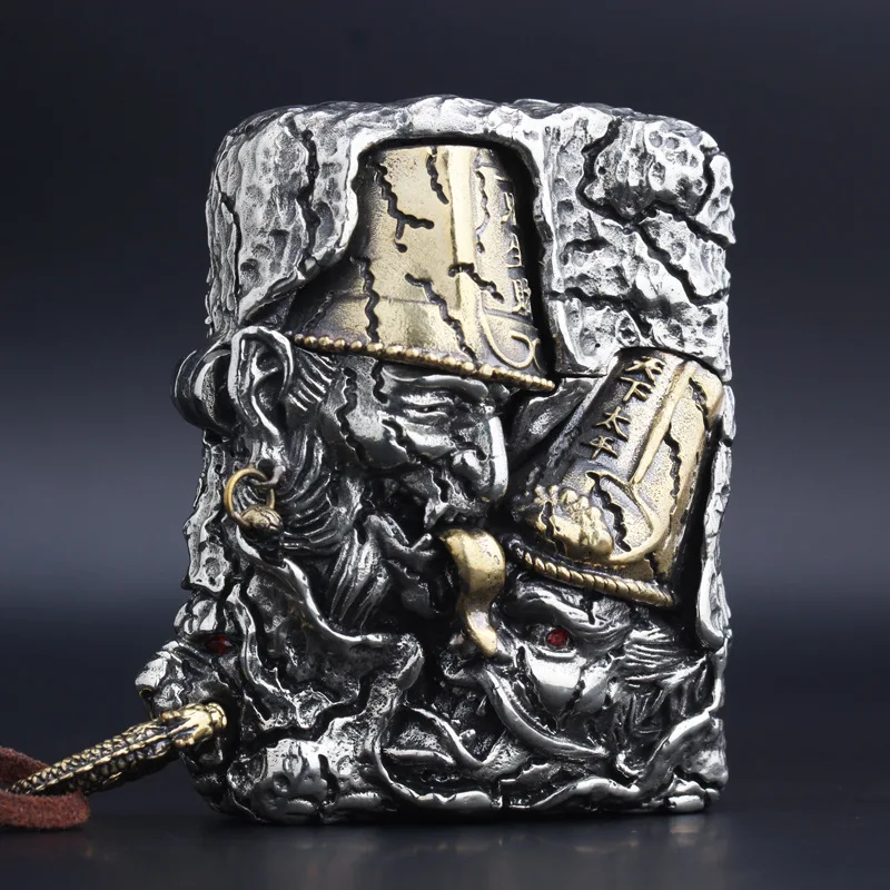 Heibai Wuchang оригинальная Тяжелая Броня Ретро Зажигалка высшего класса