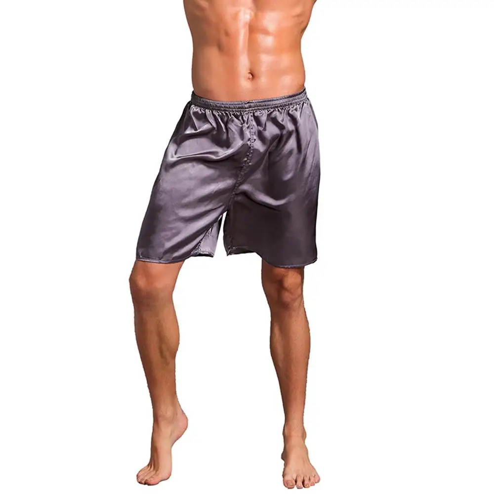 Простая Удобная Сексуальная шелковая сатиновая Пижама свободная повседневная