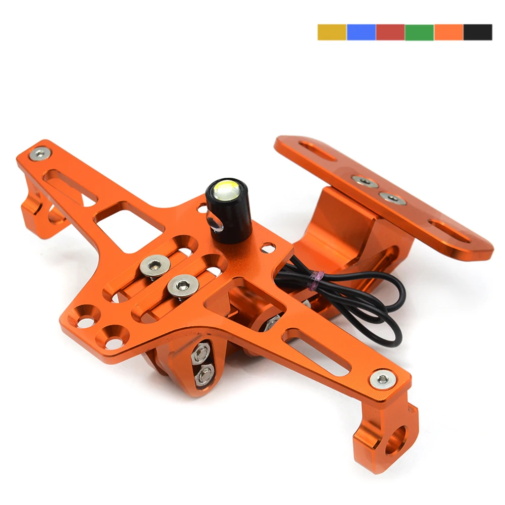 Универсальная рама номерного знака для мотоцикла с регулируемым углом RC 200 390 1190