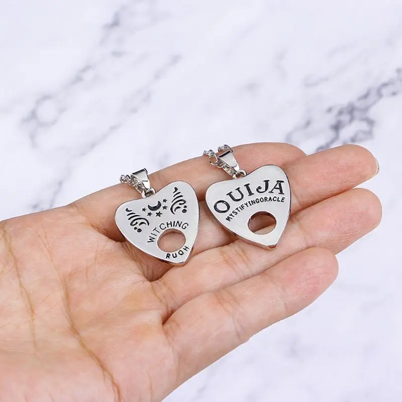 Готическая подвеска Ouija Planchette, сатанинская ведьма, подарок на Хэллоуин
